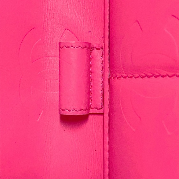 CHANEL Combon Line Lambskin Zip Around Long Wallet Black - Picture 17 of 17